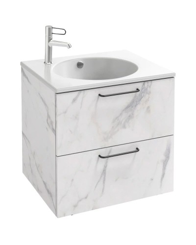 Тумба белый мрамор 60 см Jacob Delafon Odeon Rive Gauche EB2520-R9-NR4