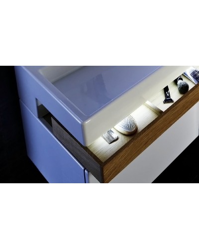 Тумба под раковину Jacob Delafon Terrace 100 EB1187-G1C подвесная Белый Блестящий лак