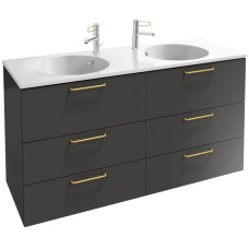 Тумба серый антрацит 140 см Jacob Delafon Odeon Rive Gauche EB2536-R8-N14