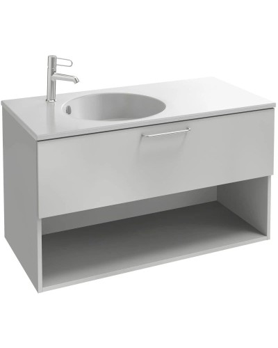 Тумба белый глянец 100 см Jacob Delafon Odeon Rive Gauche EB2554-R5-G1C