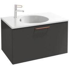 Тумба серый антрацит 80 см Jacob Delafon Odeon Rive Gauche EB2512-R7-N14