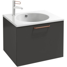 Тумба серый антрацит 60 см Jacob Delafon Odeon Rive Gauche EB2510-R7-N14