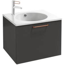 Тумба серый антрацит 60 см Jacob Delafon Odeon Rive Gauche EB2510-R7-N14