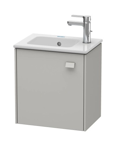 Тумба бетонно-серый матовый 42 см Duravit Brioso BR4000L0707
