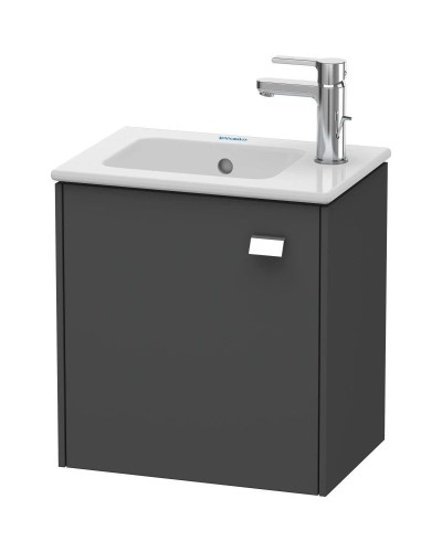 Тумба графит матовый 42 см Duravit Brioso BR4000L1049