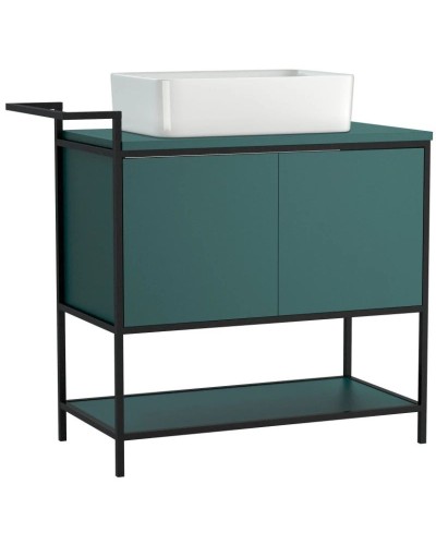 Тумба зеленый/черный 100 см Cersanit Botanique A63015