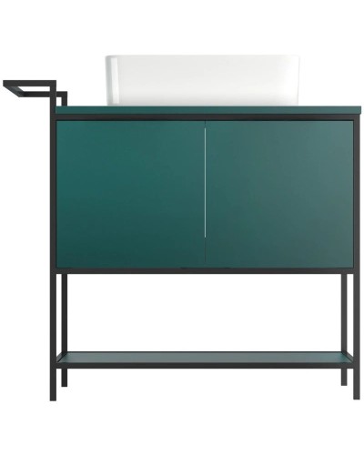 Тумба зеленый/черный 100 см Cersanit Botanique A63015