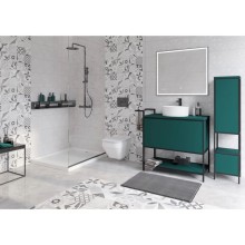 Тумба зеленый/черный 100 см Cersanit Botanique A63015