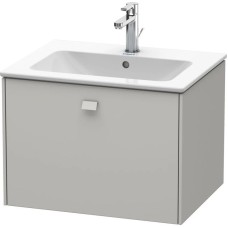 Тумба бетонно-серый матовый 62 см Duravit Brioso BR400100707