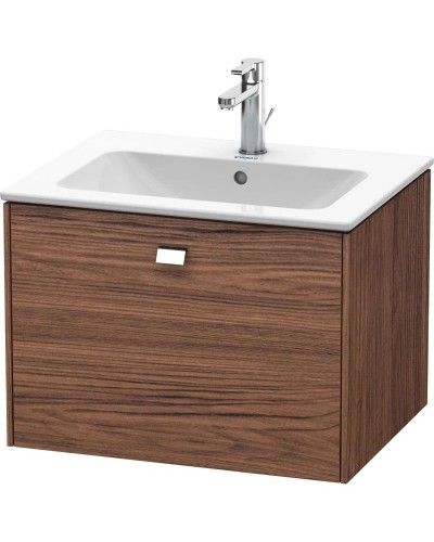 Тумба темный орех 62 см Duravit Brioso BR400101021