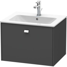 Тумба графит матовый 62 см Duravit Brioso BR400101049