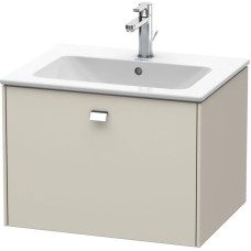 Тумба тауп матовый 62 см Duravit Brioso BR400101091