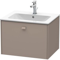 Тумба базальт матовый 62 см Duravit Brioso BR400104343