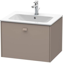 Тумба базальт матовый 62 см Duravit Brioso BR400104343