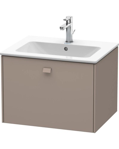 Тумба базальт матовый 62 см Duravit Brioso BR400104343