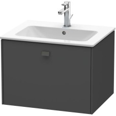 Тумба графит матовый 62 см Duravit Brioso BR400104949