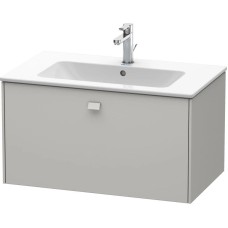 Тумба бетонно-серый матовый 82 см Duravit Brioso BR400200707