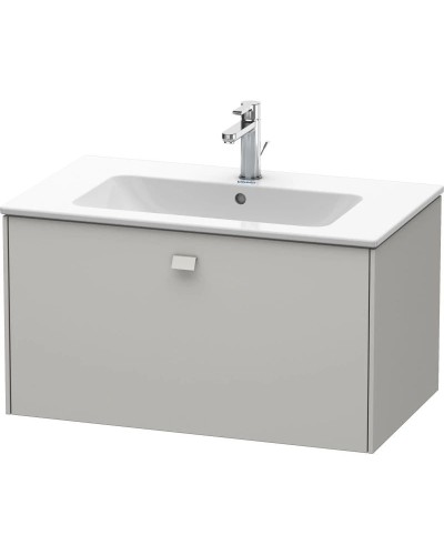 Тумба бетонно-серый матовый 82 см Duravit Brioso BR400200707