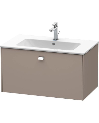 Тумба базальт матовый 82 см Duravit Brioso BR400201043