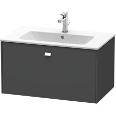 Тумба графит матовый 82 см Duravit Brioso BR400201049