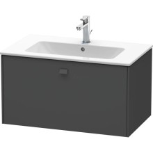 Тумба графит матовый 82 см Duravit Brioso BR400204949