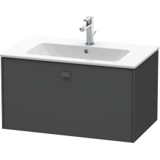 Тумба графит матовый 82 см Duravit Brioso BR400204949