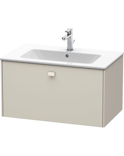 Тумба тауп матовый 82 см Duravit Brioso BR400209191