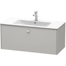 Тумба бетонно-серый матовый 102 см Duravit Brioso BR400300707