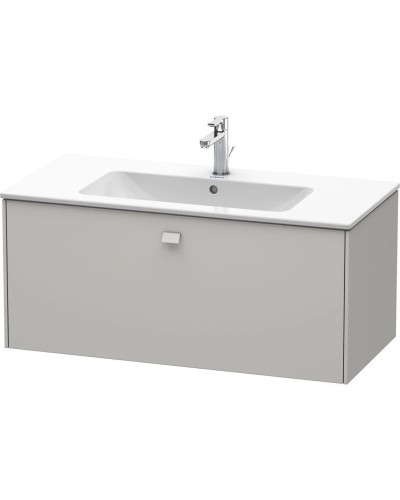 Тумба бетонно-серый матовый 102 см Duravit Brioso BR400300707