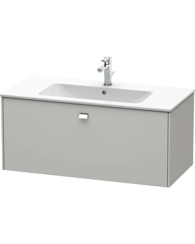 Тумба бетонно-серый матовый 102 см Duravit Brioso BR400301007