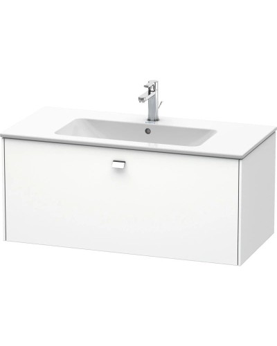 Тумба белый матовый 102 см Duravit Brioso BR400301018