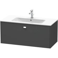 Тумба графит матовый 102 см Duravit Brioso BR400301049