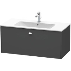 Тумба графит матовый 102 см Duravit Brioso BR400301049