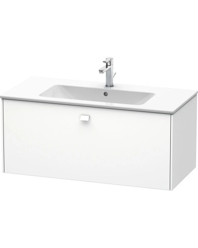 Тумба белый матовый 102 см Duravit Brioso BR400301818