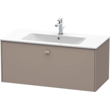 Тумба базальт матовый 102 см Duravit Brioso BR400304343