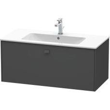 Тумба графит матовый 102 см Duravit Brioso BR400304949