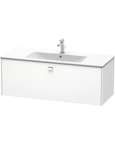 Тумба белый матовый 122 см Duravit Brioso BR400401018