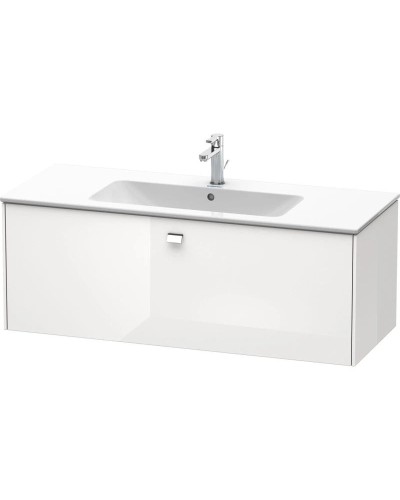 Тумба белый глянец 122 см Duravit Brioso BR400401022