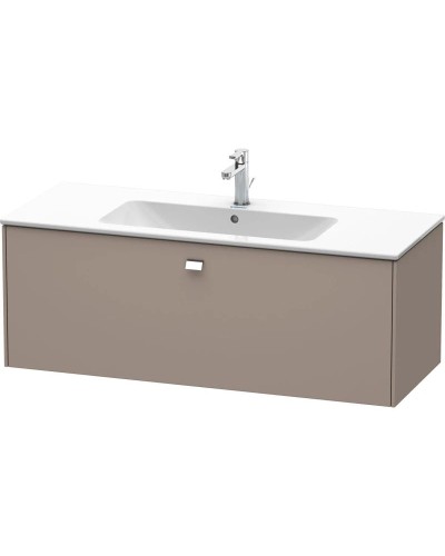 Тумба базальт матовый 122 см Duravit Brioso BR400401043