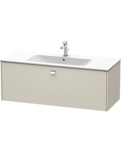 Тумба тауп матовый 122 см Duravit Brioso BR400401091