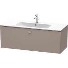 Тумба базальт матовый 122 см Duravit Brioso BR400404343