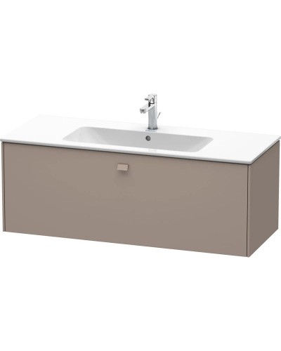 Тумба базальт матовый 122 см Duravit Brioso BR400404343