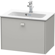 Тумба бетонно-серый матовый 62 см Duravit Brioso BR401000707