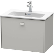 Тумба бетонно-серый матовый 62 см Duravit Brioso BR401000707