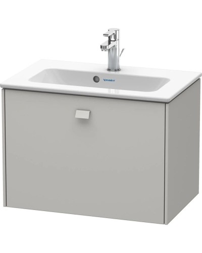 Тумба бетонно-серый матовый 62 см Duravit Brioso BR401000707