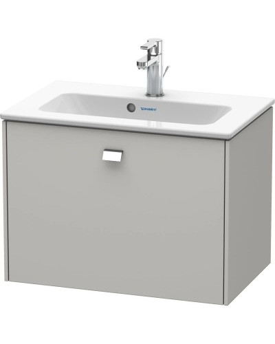 Тумба бетонно-серый матовый 62 см Duravit Brioso BR401001007