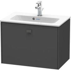 Тумба графит матовый 62 см Duravit Brioso BR401004949
