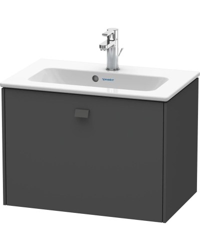 Тумба графит матовый 62 см Duravit Brioso BR401004949