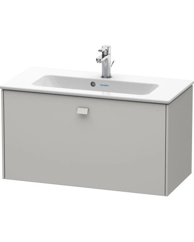 Тумба бетонно-серый матовый 82 см Duravit Brioso BR401100707