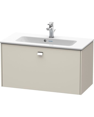 Тумба тауп матовый 82 см Duravit Brioso BR401101091
